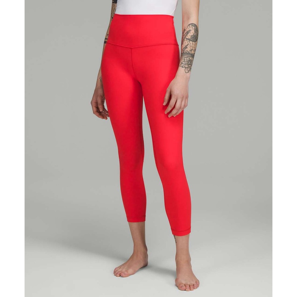 Lululemon Align High Rise Pant 25" Love Red